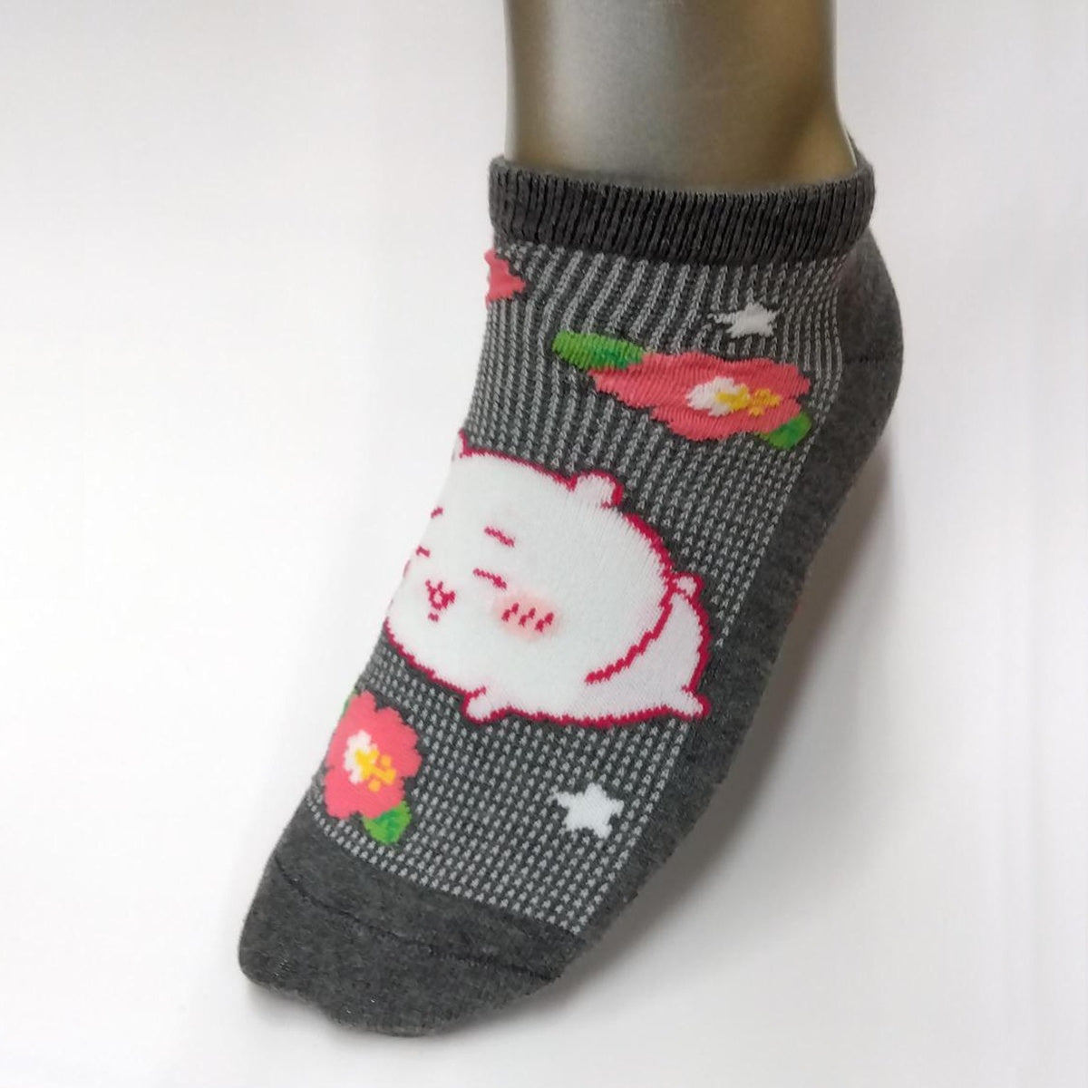 ちいかわ メッシュスニーカー丈ソックス（ちいかわ・アロハ）メンズ用