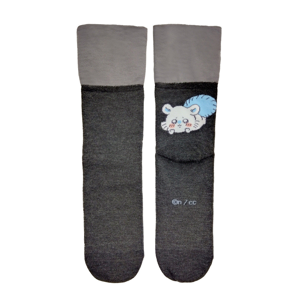 ちいかわ 折返しクルーソックス（モモンガ）レディース用