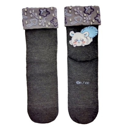 ちいかわ 折返しクルーソックス（モモンガ）レディース用