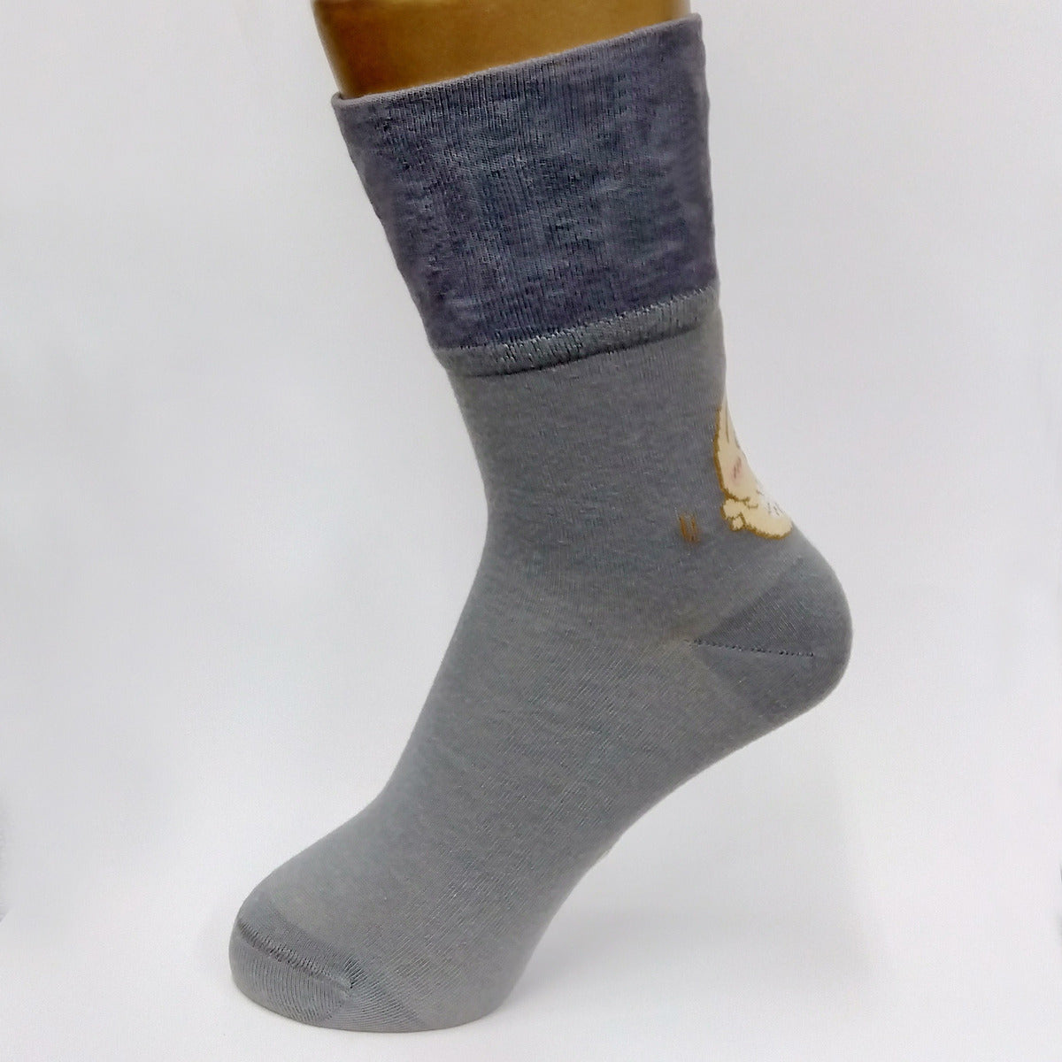 ちいかわ 折返しクルーソックス（うさぎ）レディース用