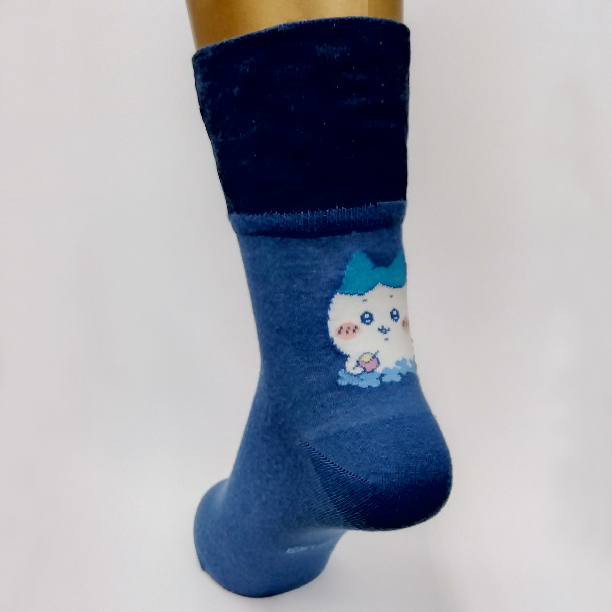 ちいかわ 折返しクルーソックス（ハチワレ）レディース用