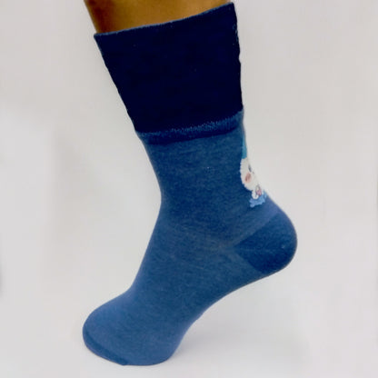 ちいかわ 折返しクルーソックス（ハチワレ）レディース用