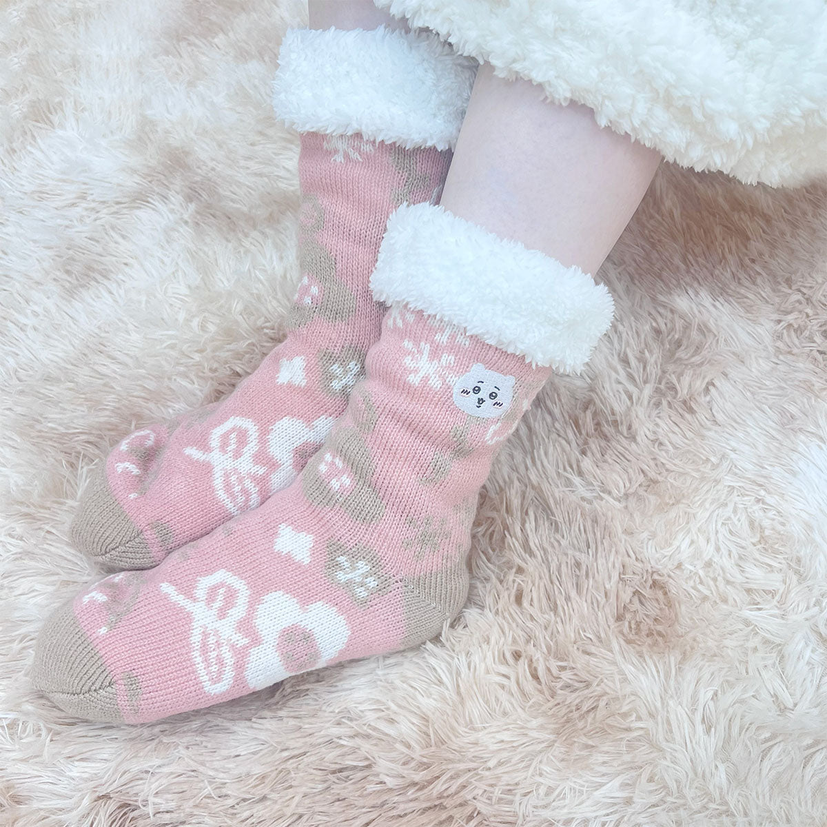 ちいかわ モコモコルームソックス（ちいかわ）