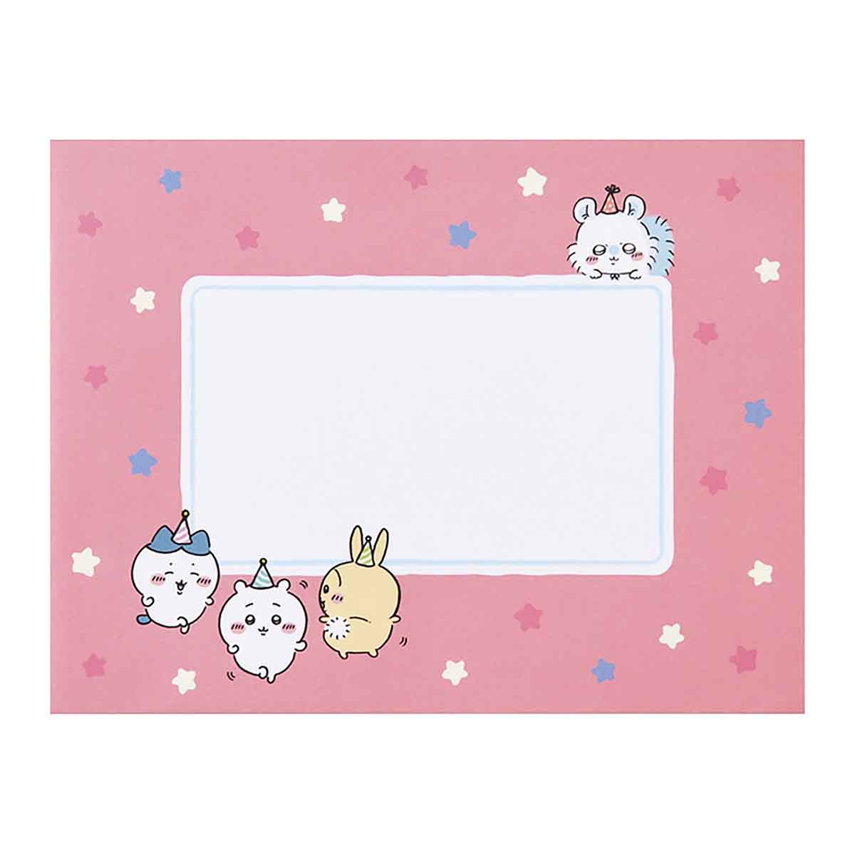 ちいかわ グリーティングカード（誕生日祝い・立てて飾れるバースデーケーキ）