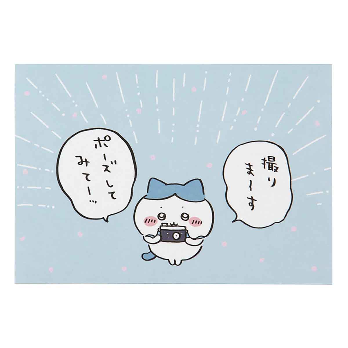 치이카와 그리팅 카드 (생일 축하·사진 촬영 하치와레)