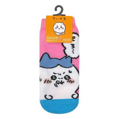 吉伊卡哇 角色袜 青少年尺寸（哈奇喵舔舔）