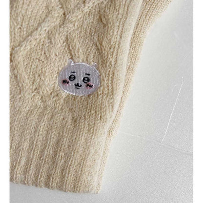 ちいかわ スマホ対応ケーブル手袋（ちいかわ フェイス）