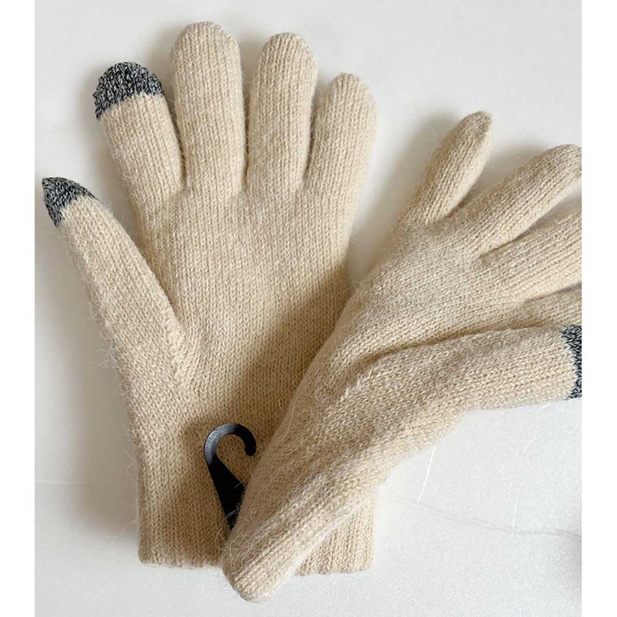 ちいかわ スマホ対応ケーブル手袋（ちいかわ フェイス）