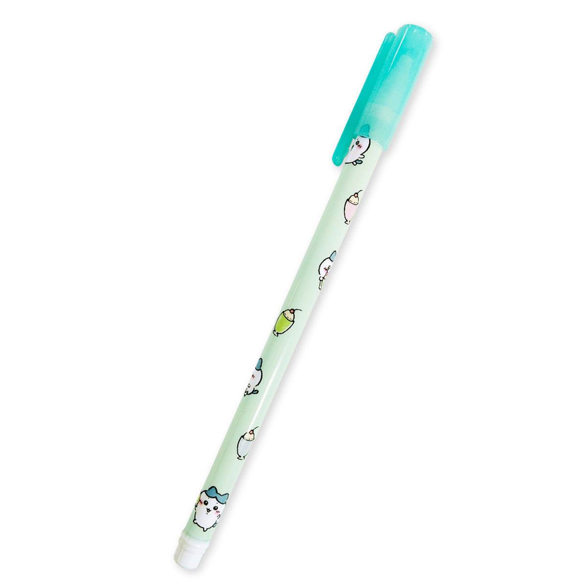 Chiikawa Cap Gel Pen (Mint/Cream Soda)