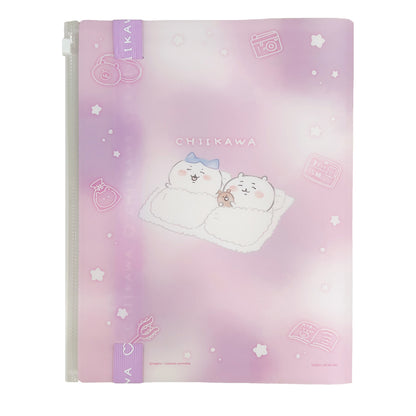 치이카와 로고 테이프 달린 6P 파일 (포근히 잠들기)