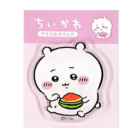치이카와 아크릴 클립 (치이카와・수박)