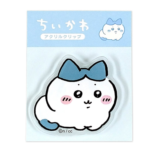 치이카와 아크릴 클립 (하치와레・식빵자세)