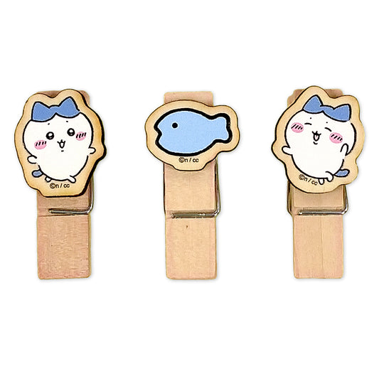 치이카와 우드 클립 (하치와레)