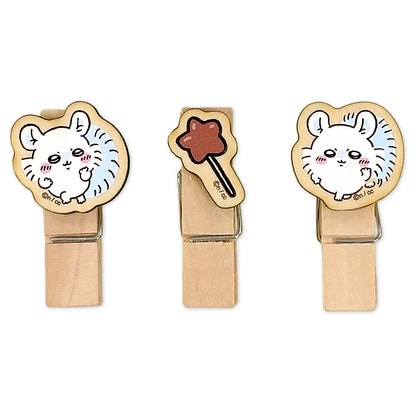 ちいかわ ウッドクリップ（モモンガ）