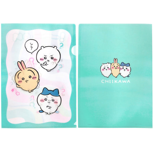 Chiikawa Lenticular Single Clear File (NO!)