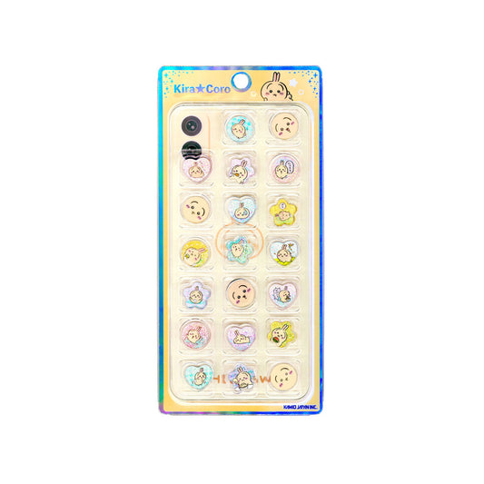 吉伊卡哇 KIRACORO 亮閃彈珠貼紙 (兔兔)【信用卡结账限定商品】