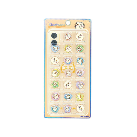 吉伊卡哇 KIRACORO 亮閃彈珠貼紙 (風獅爺)【信用卡结账限定商品】