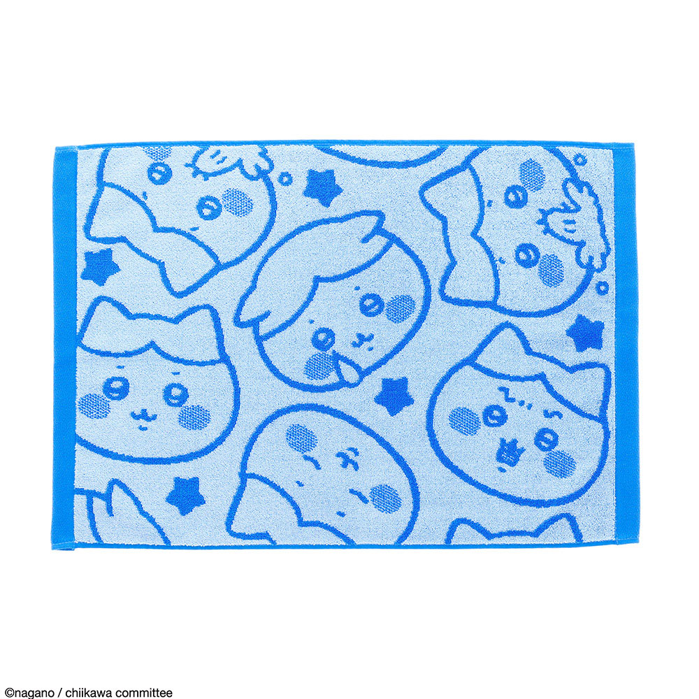 吉伊卡哇 滾滾墊 純棉浴室墊（小八貓）