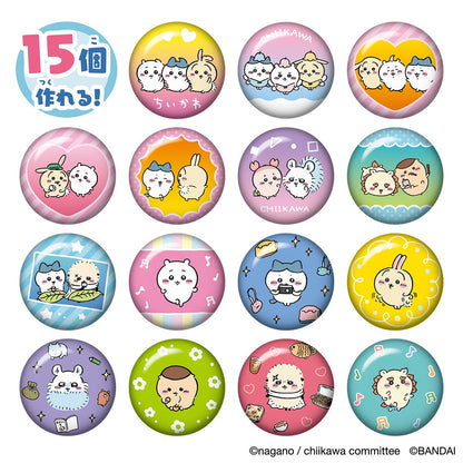 Chiikawa Can Badge Good! Chiikawa Material Set