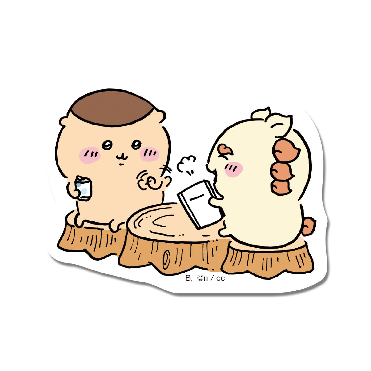 Chiikawa Die-Cut Sticker Set 4 (64 Types) 1 Box, 20 Packs