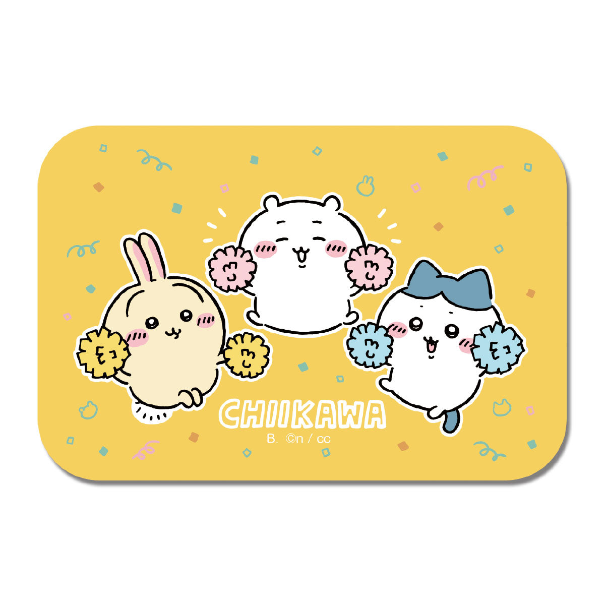 Chiikawa Die-Cut Sticker Set 4 (64 Types) 1 Box, 20 Packs