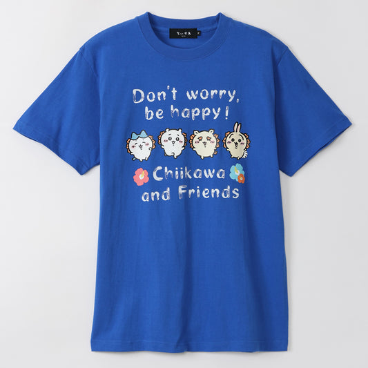 ちいかわ シーサー祭り！！！ Tシャツ ちいかわフレンズ ブルー