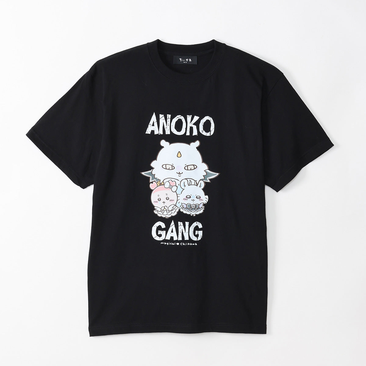 吉伊卡哇 超魔法吉伊卡哇 T恤 ANOKO GANG 黑色