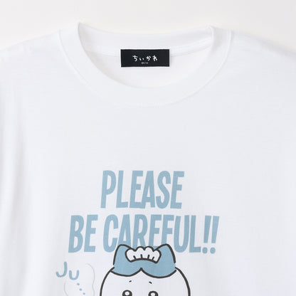 ちいかわ ちいかわレストラン Tシャツ ハチワレ ホワイト
