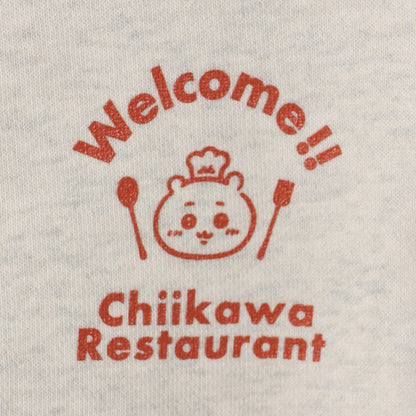 ちいかわ ちいかわレストラン ジップパーカー Welcome オートミール