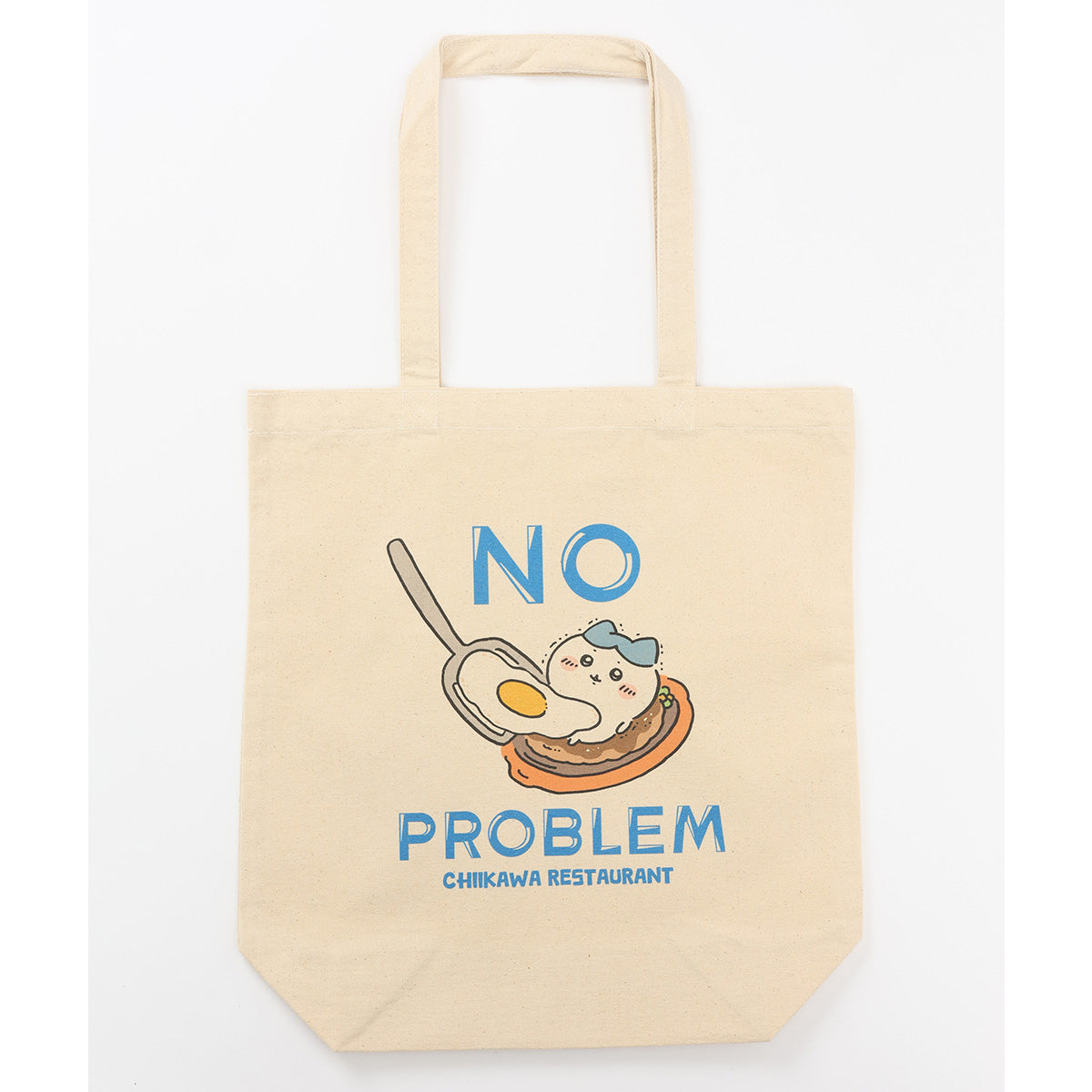 Chiikawa Chiikawa Restaurant Tote Bag NO PROBLEM Natural