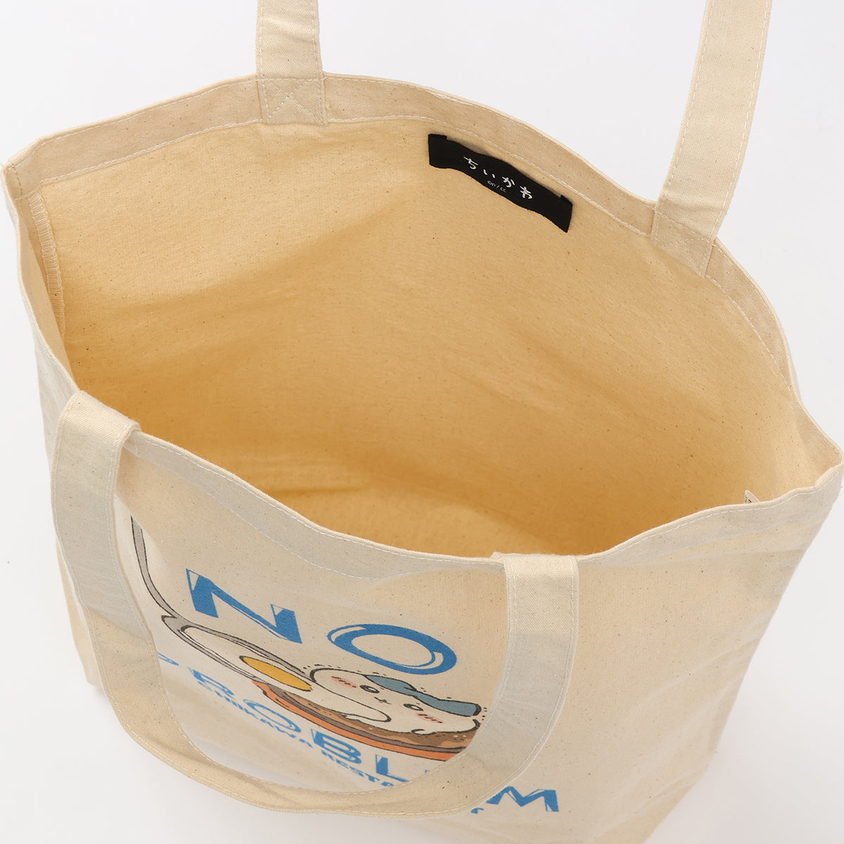 Chiikawa Chiikawa Restaurant Tote Bag NO PROBLEM Natural