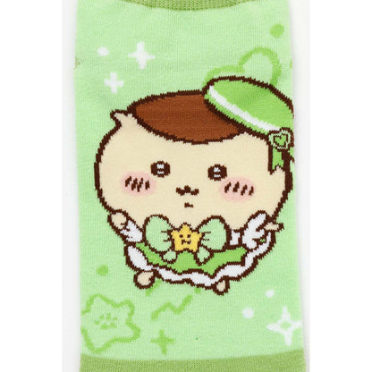 Chiikawa Magical Chiikawa Sneaker-Length Socks (Kurimanju)