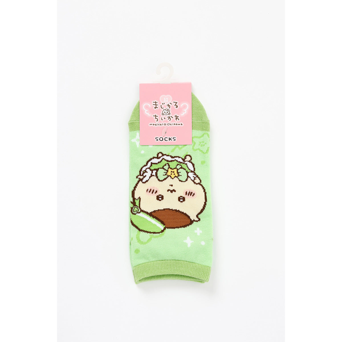 Chiikawa Magical Chiikawa Sneaker-Length Socks (Kurimanju)