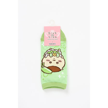 Chiikawa Magical Chiikawa Sneaker-Length Socks (Kurimanju)