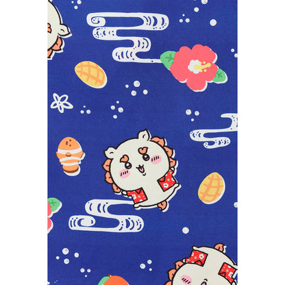 Chiikawa Shisa's Souvenir Shop Aloha Shirt Shisa Navy