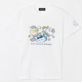 Chiikawa Chiikawa Bakery T-Shirt Tripping Trio White