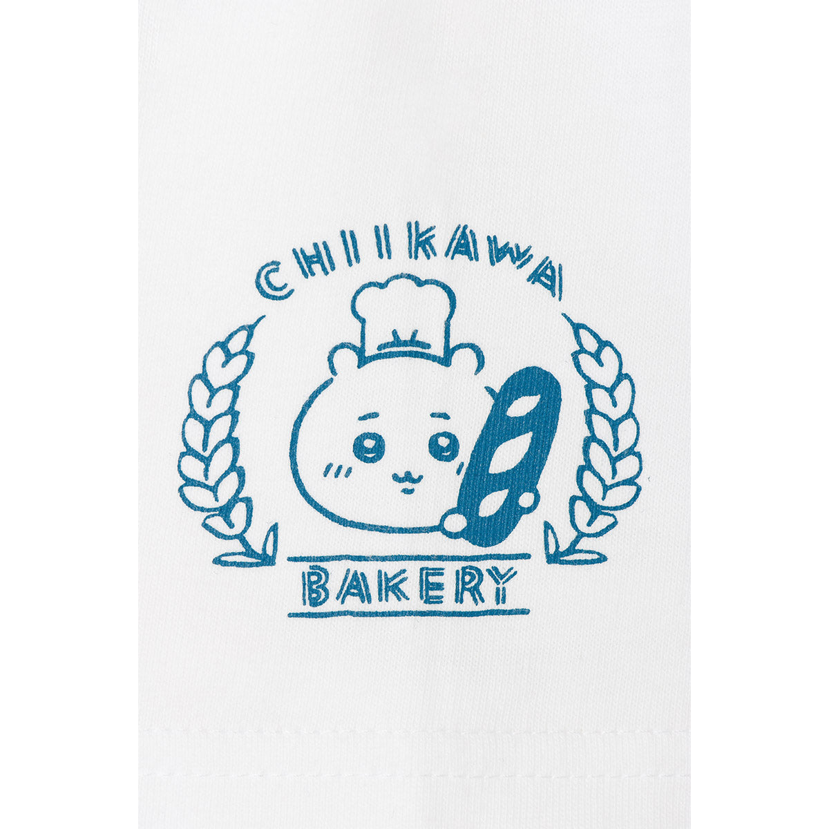 Chiikawa Chiikawa Bakery T-Shirt Peek from the Window White