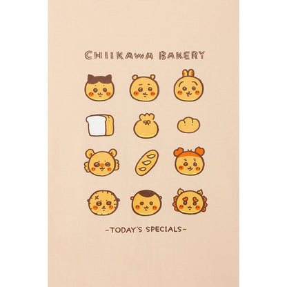 ちいかわ ちいかわベーカリー Tシャツ CHIIKAWA BAKERY ナチュラル
