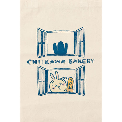 ちいかわ ちいかわベーカリー トートバッグ 窓からチラッと ナチュラル