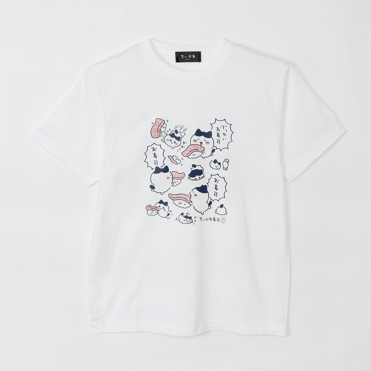 Chiikawa Chiikawa Sushi T-shirt Huge Sushi White