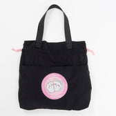 Chiikawa 2-Way Knapsack Chiikawa & Momonga Black