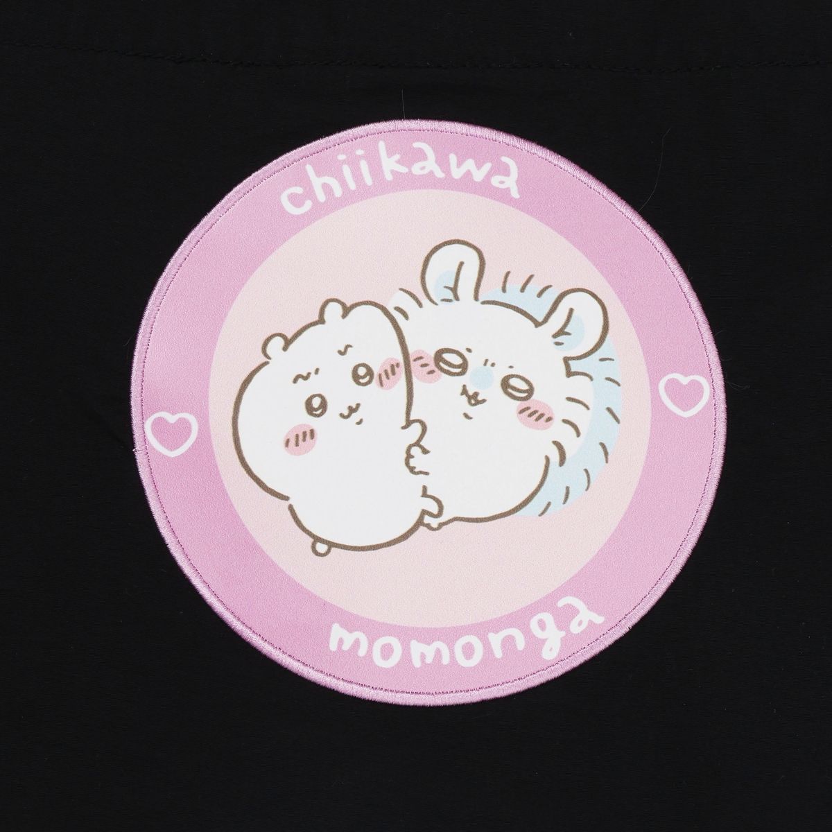 ちいかわ 2WAYナップサック ちいかわ＆モモンガ ブラック