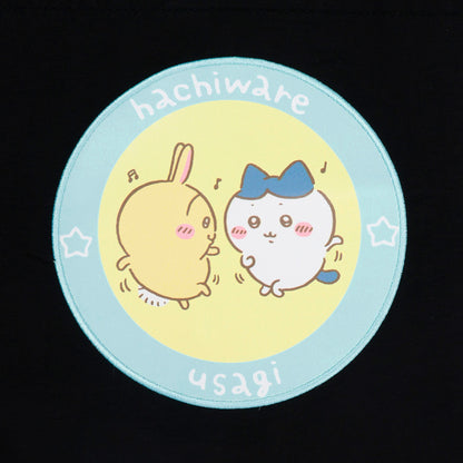 Chiikawa 2-Way Knapsack Hachiware & Usagi Black