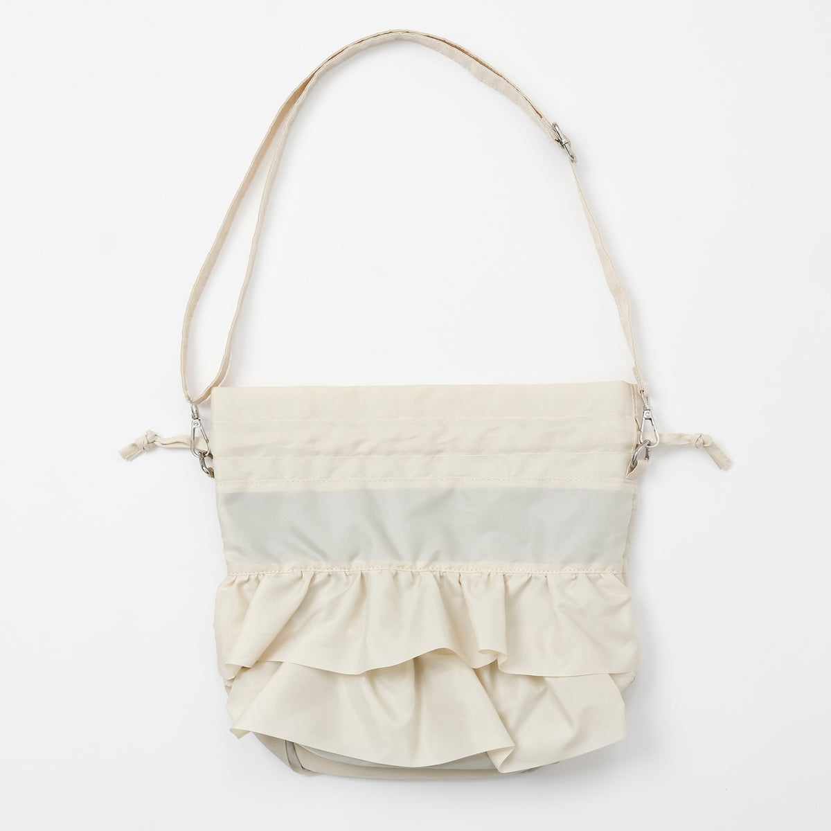 ちいかわ フリルショルダーバッグ うさぎ ベージュ