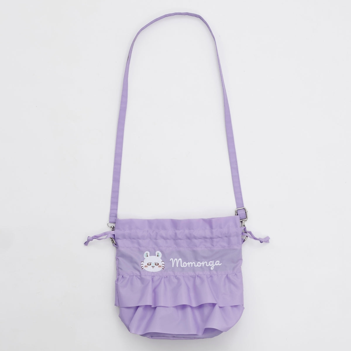 ちいかわ フリルショルダーバッグ モモンガ パープル