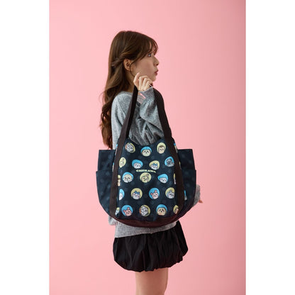 Chiikawa Balloon Bag Dot Black