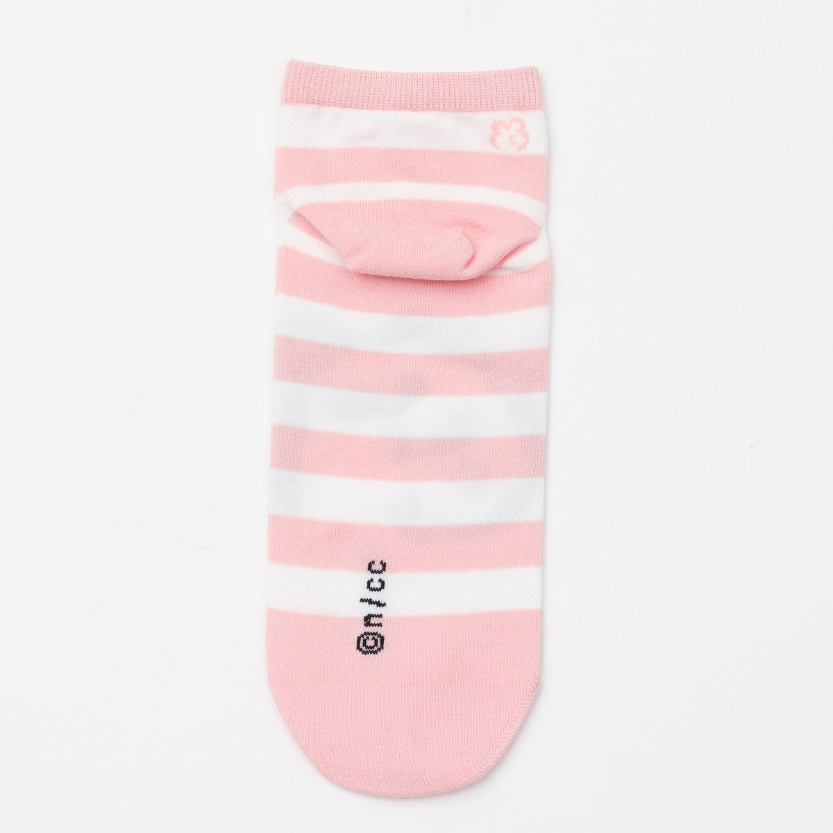 吉伊卡哇 中筒袜 吉伊卡哇Peace 粉色条纹