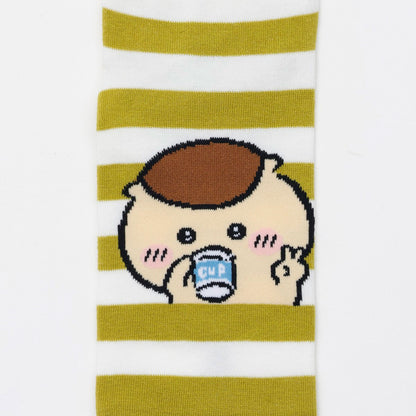 Chiikawa Klusox Kurimanju piece green border 