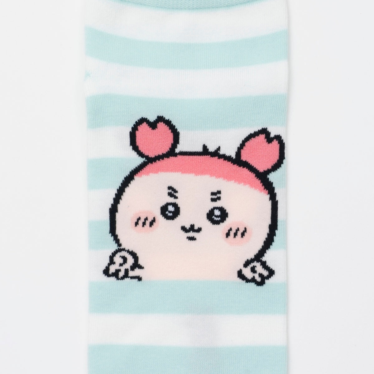 吉伊卡哇 中筒襪 古本屋Peace 天藍條紋