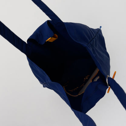 ちいかわ 刺繍トートバッグ ハチワレハート ブルー  (刺繍キーホルダー付)